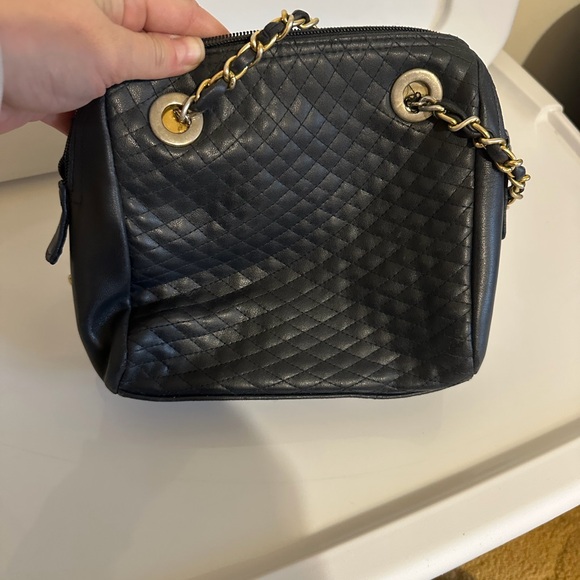 Kathie Lee Collection Black Quilted Bag - Picture 2 of 4